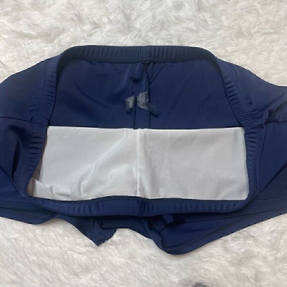 Rosegal Womens Plus Size 3X Navy Blue Swim Shorts Bottoms Stretchy Swimwear - Picture 6 of 9